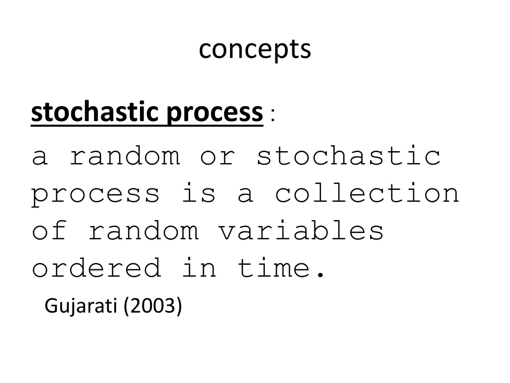 concepts
