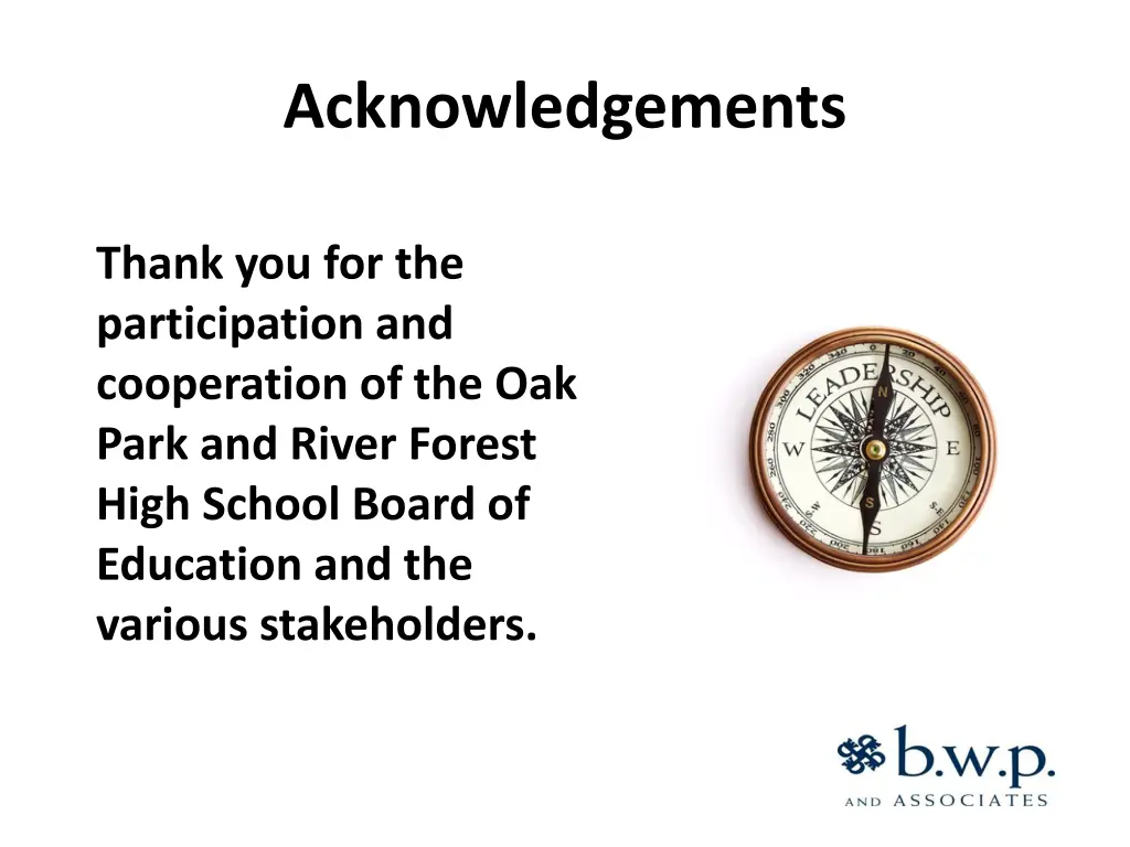 acknowledgements