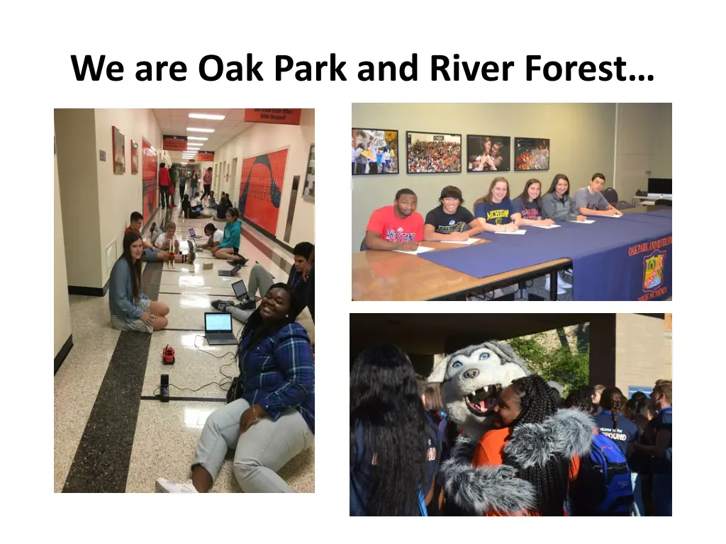 we are oak park and river forest