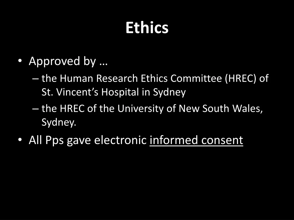 ethics