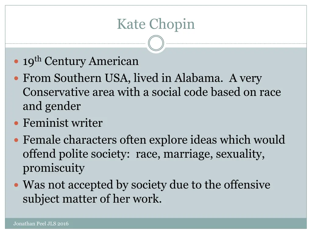 kate chopin