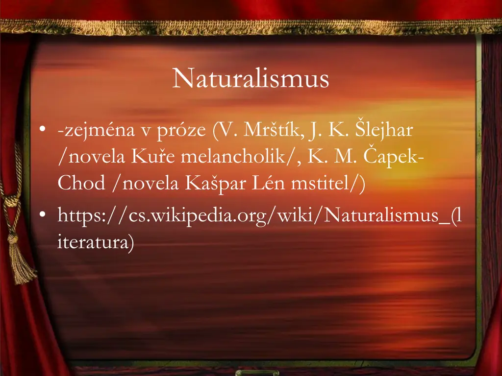 naturalismus
