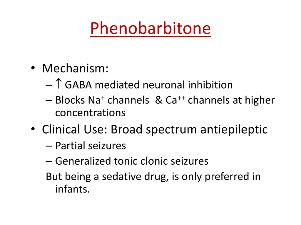 phenobarbitone