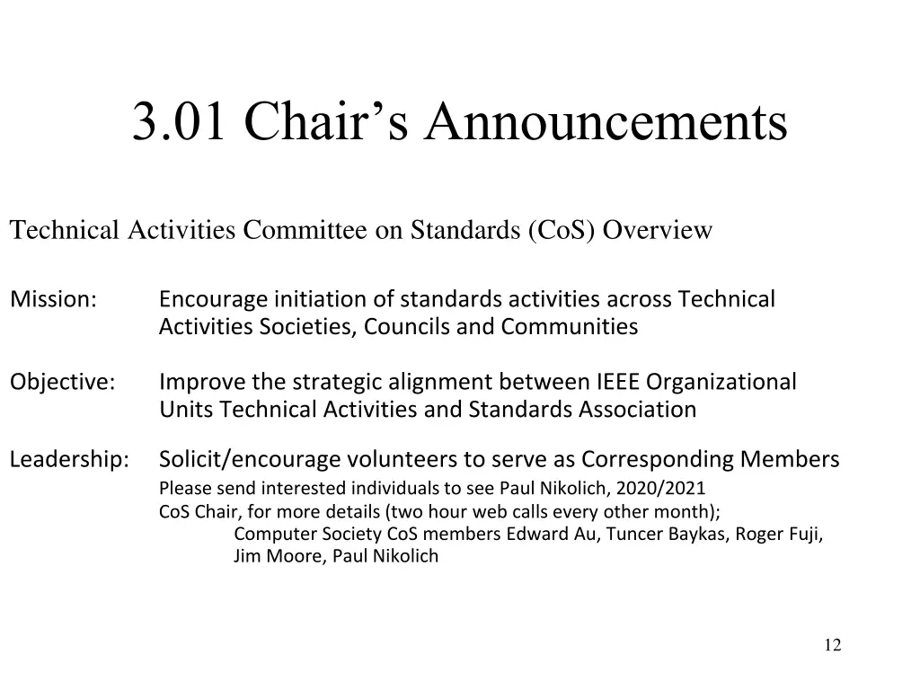 3 01 chair s announcements 3