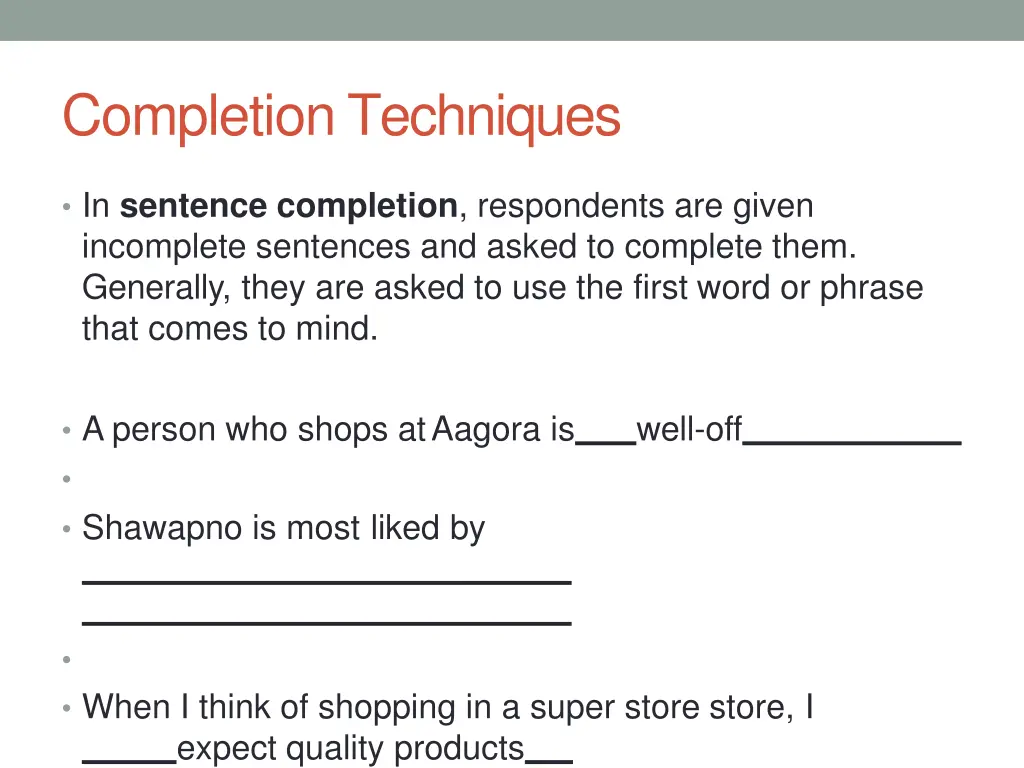 completiontechniques