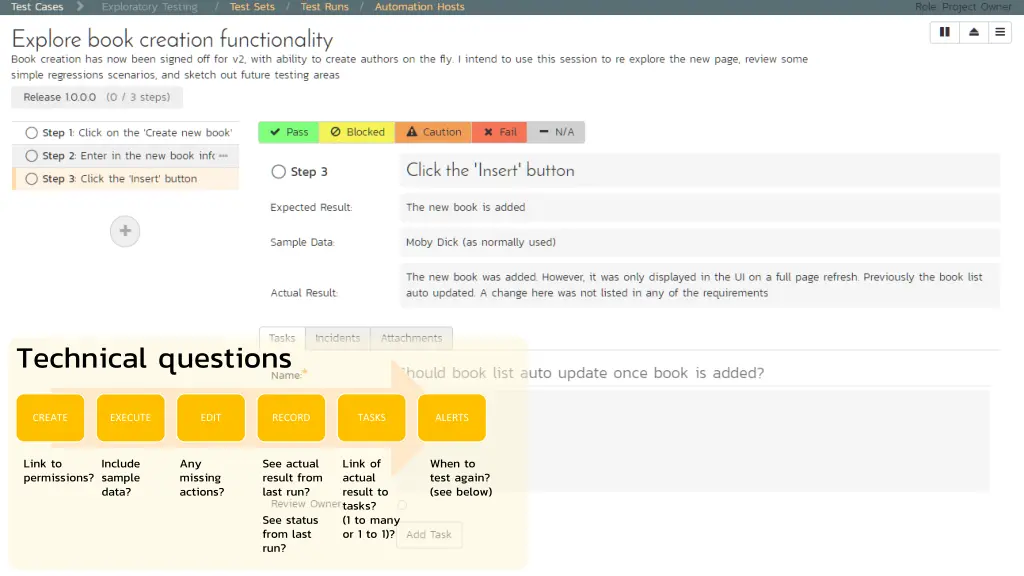 technical questions