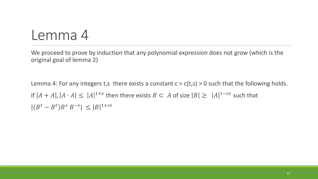 lemma 4