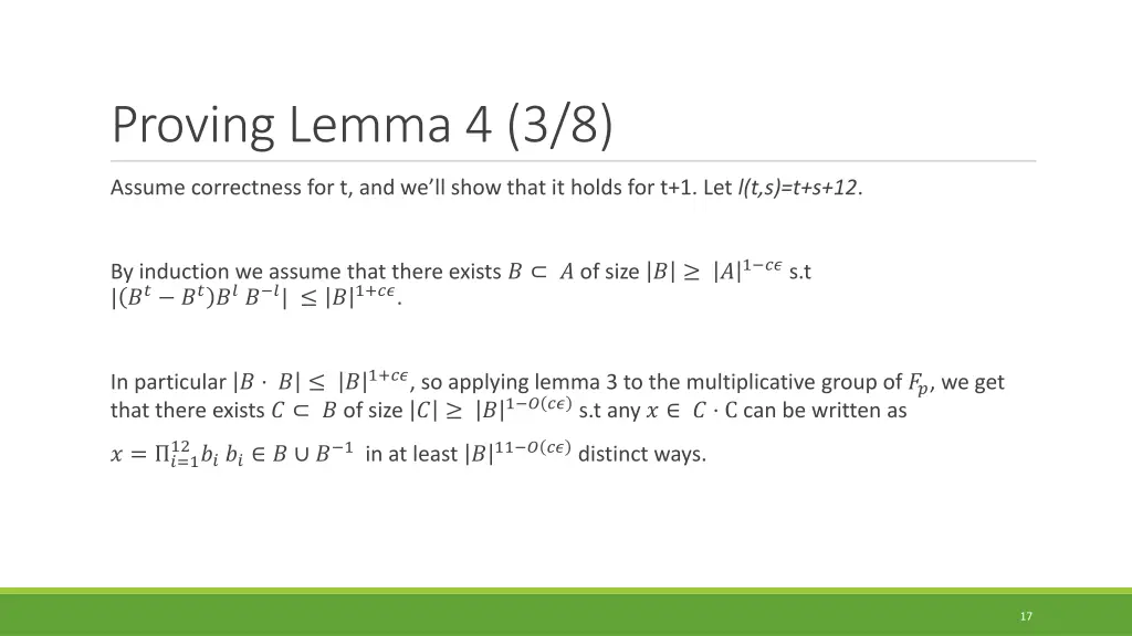 proving lemma 4 3 8