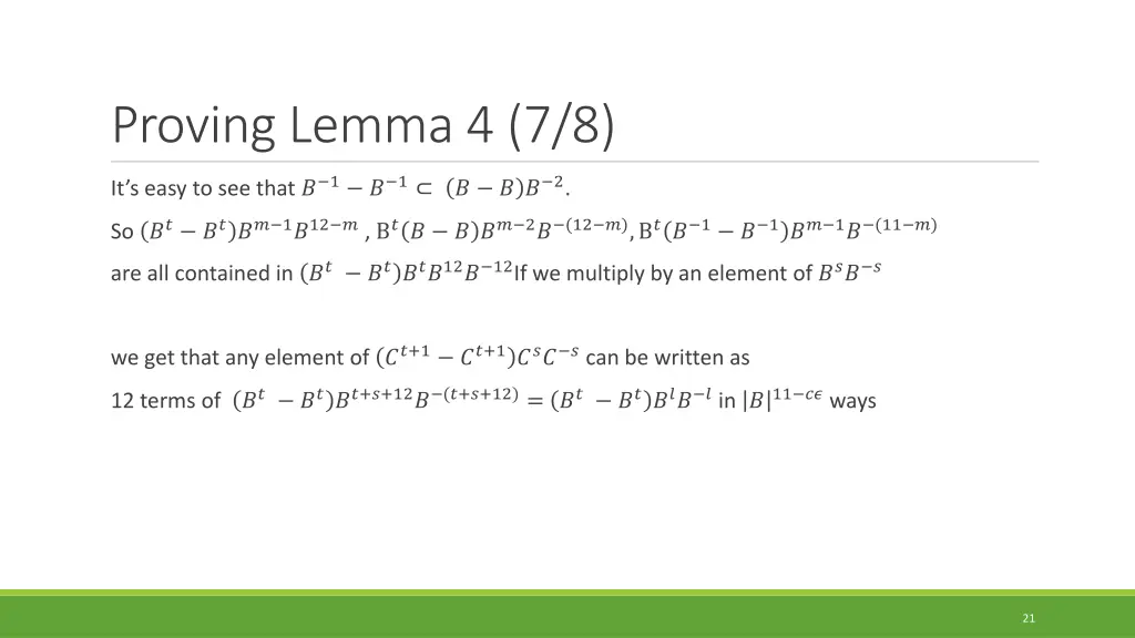 proving lemma 4 7 8