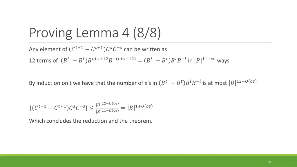 proving lemma 4 8 8