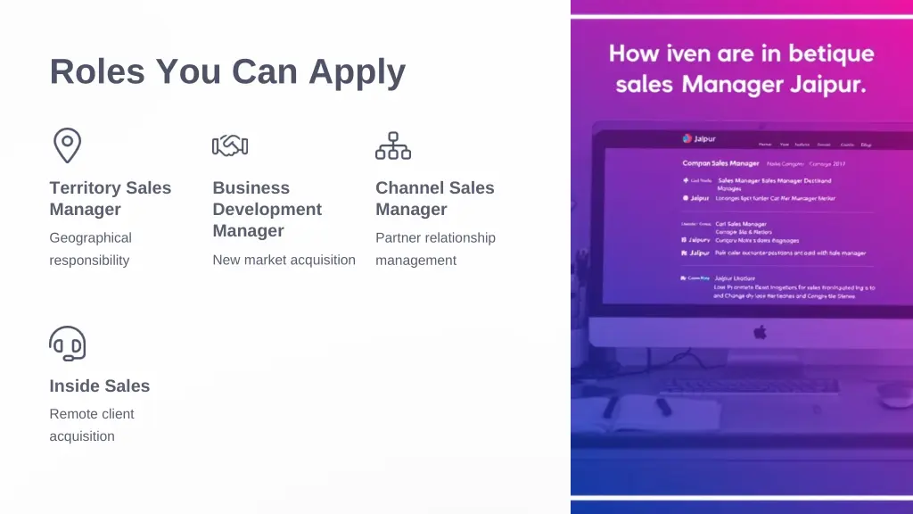 roles you can apply