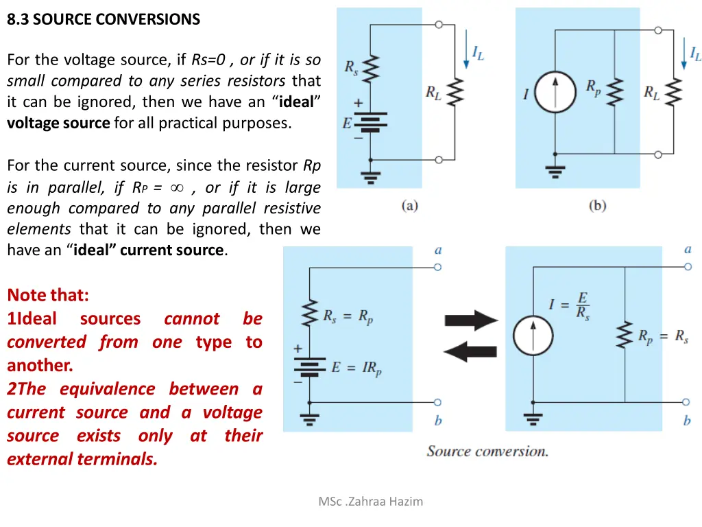 8 3 source conversions
