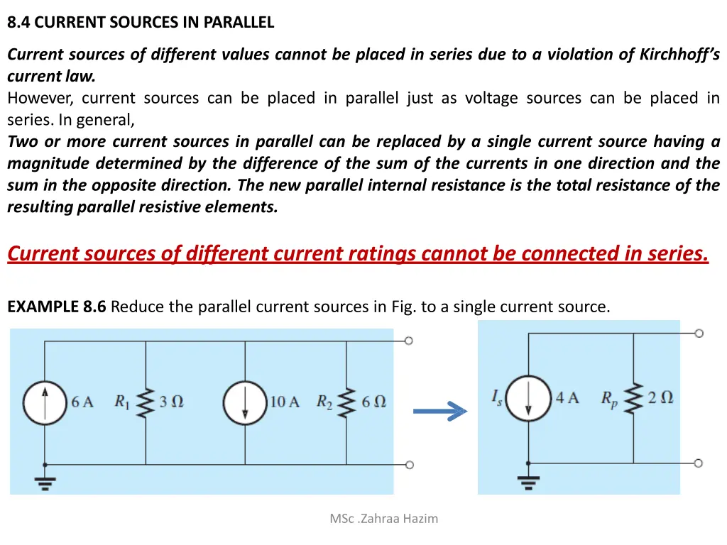 8 4 current sources in parallel