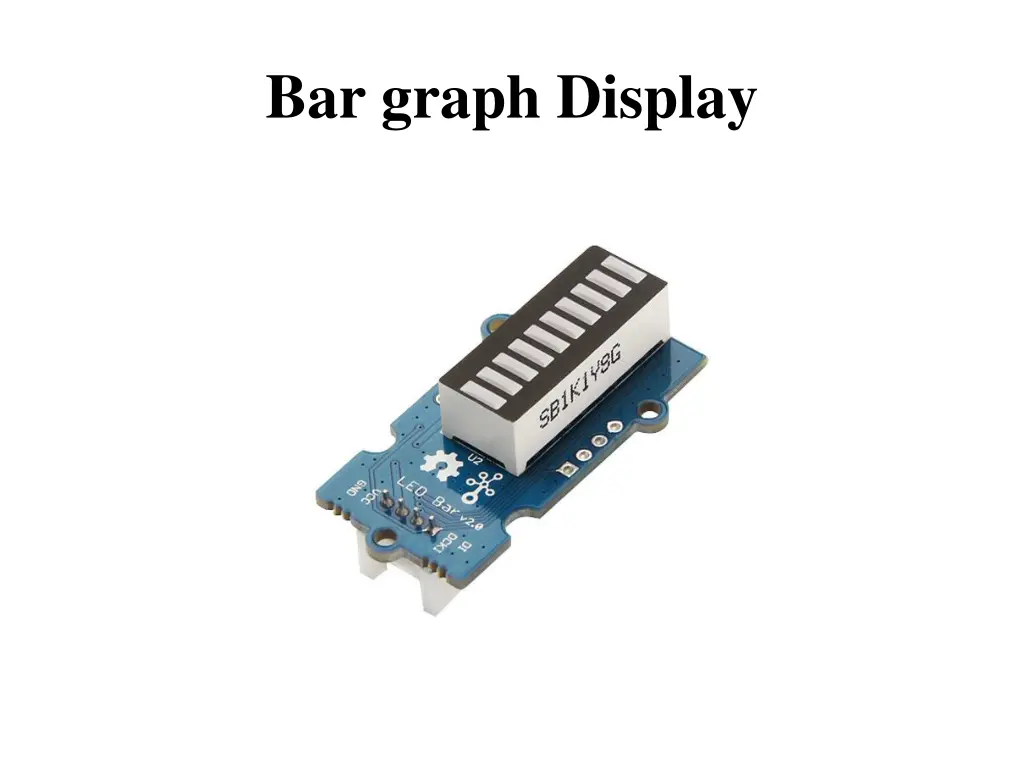 bar graph display