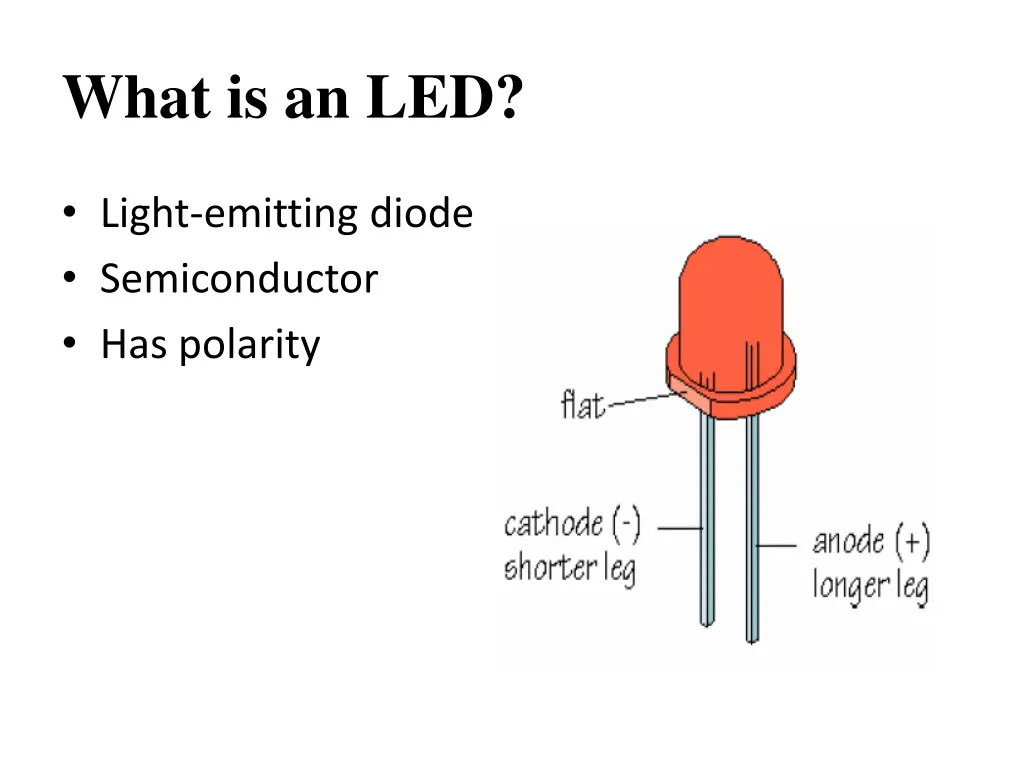 what is an led