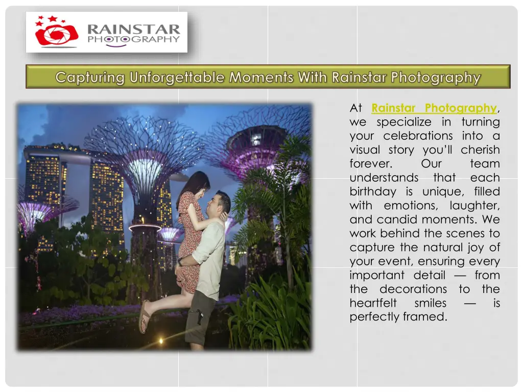 capturing unforgettable moments with rainstar 1