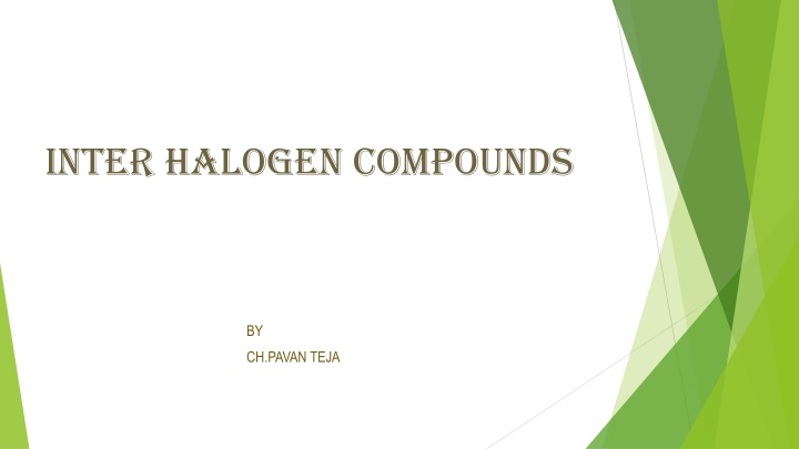 inter halogen compounds