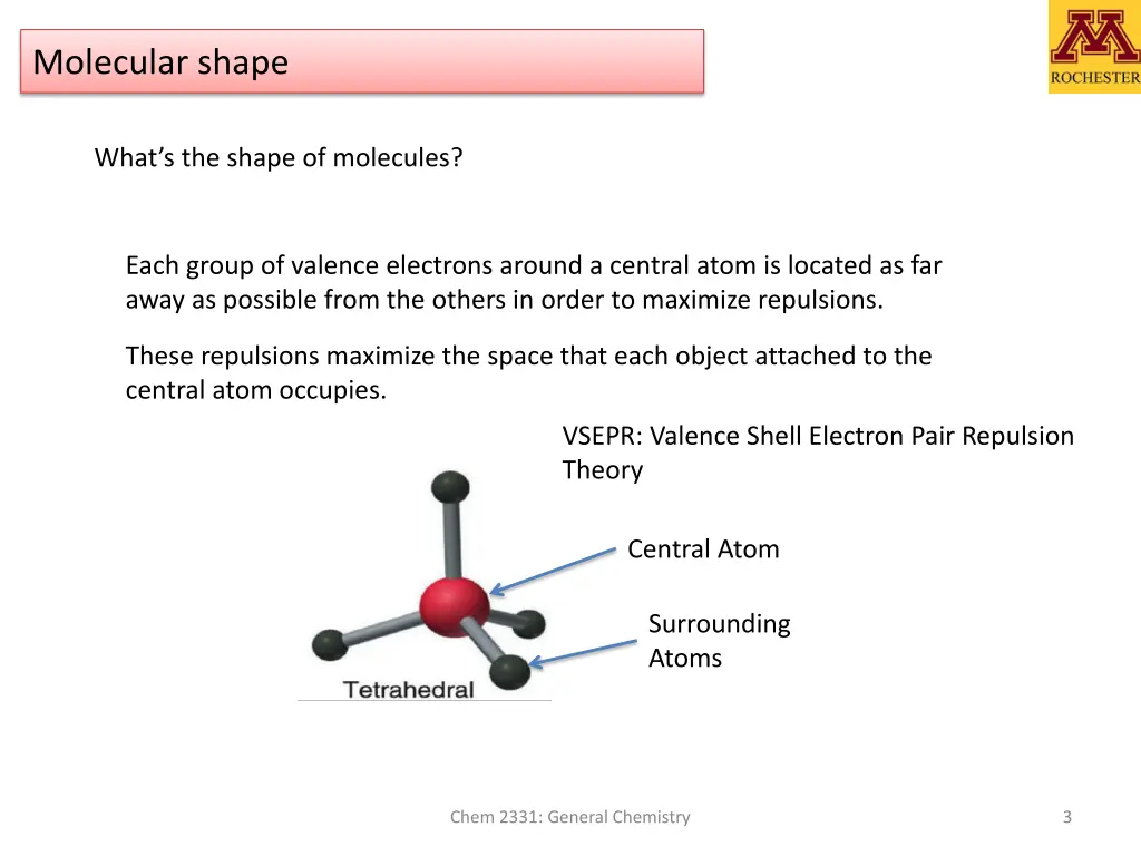 molecular shape