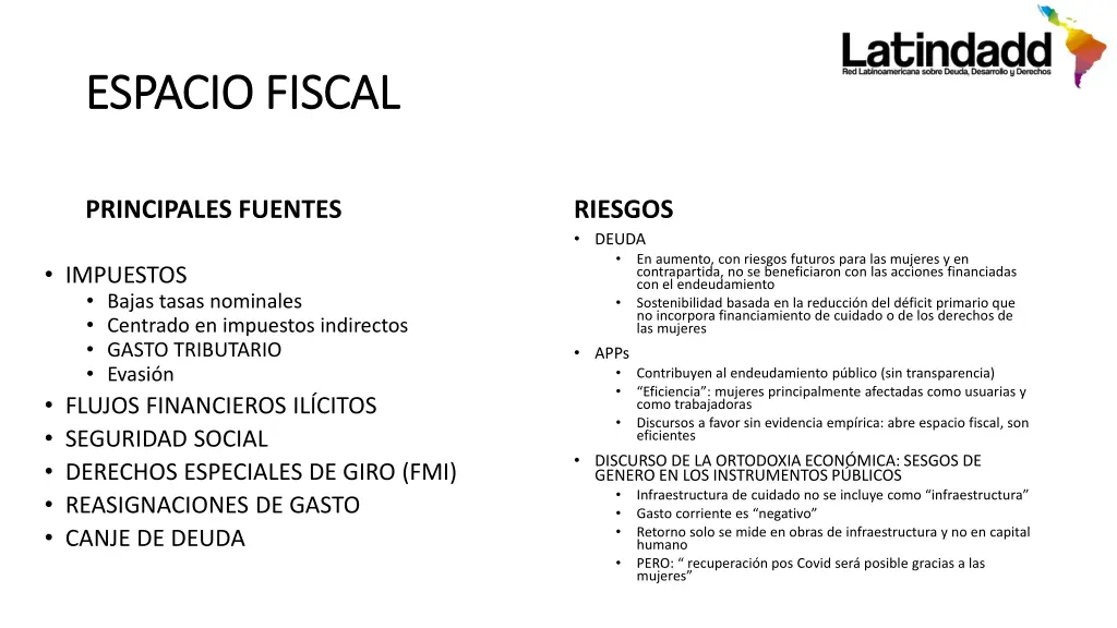 espacio fiscal espacio fiscal