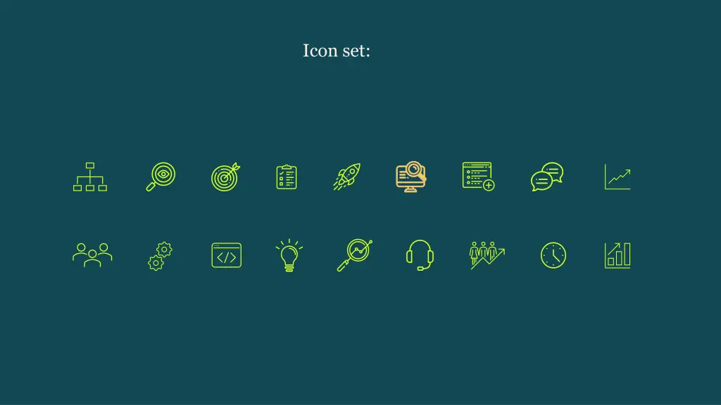 icon set