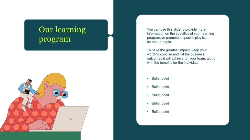 our learning program
