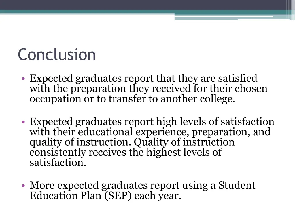 conclusion 1