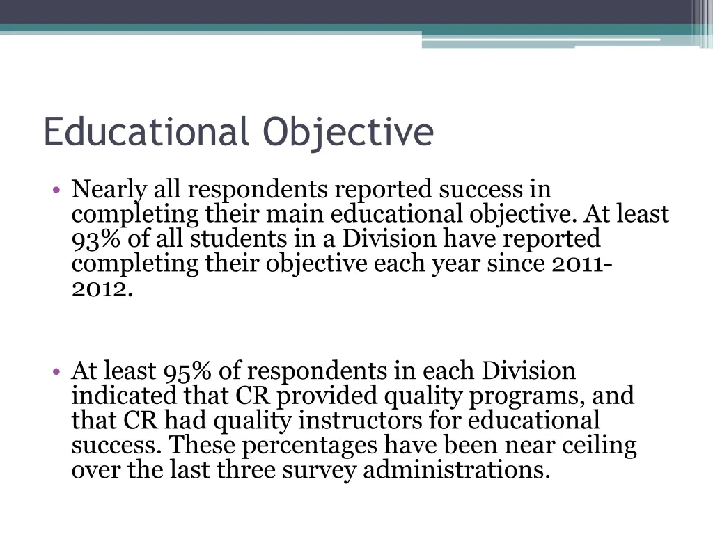 educational objective