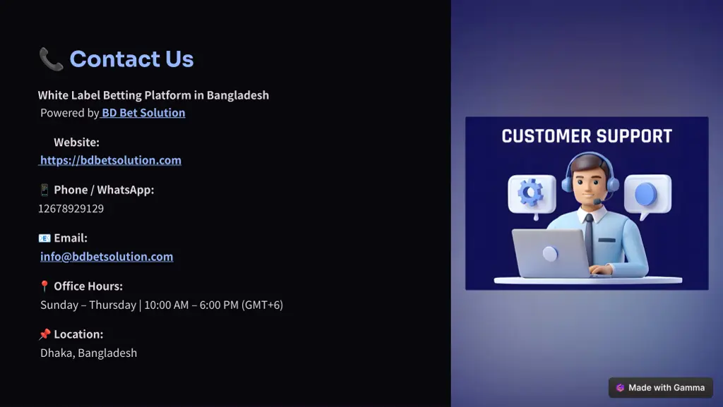 contact us