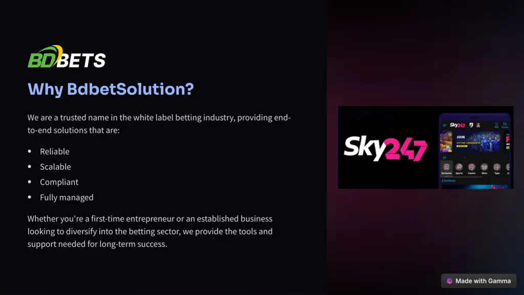 why bdbetsolution