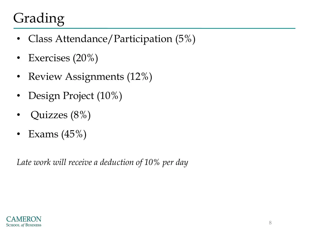grading