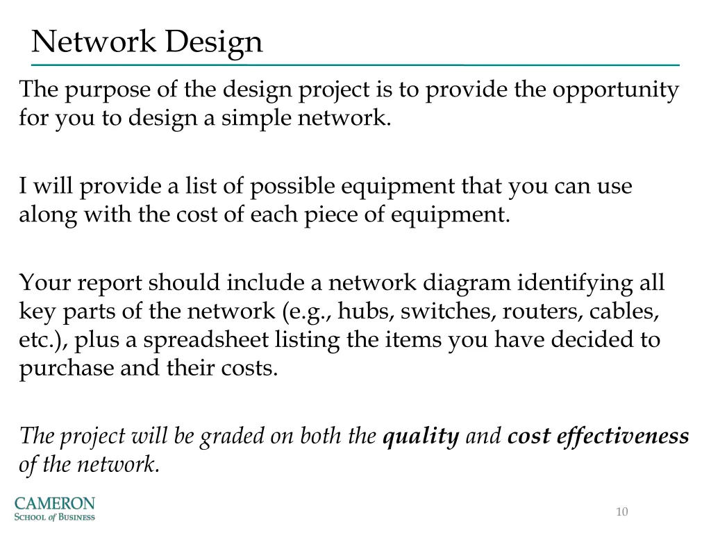 network design