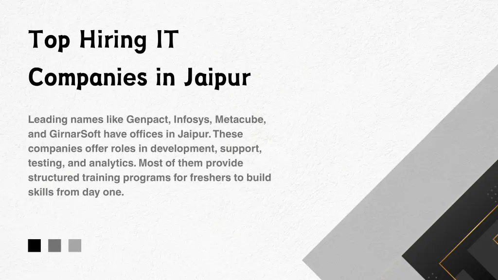 top hiring it companies in jaipur