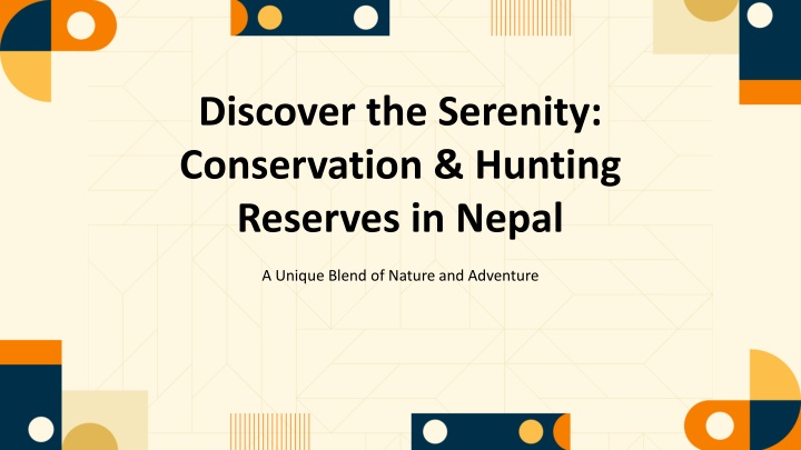 discover the serenity conservation hunting