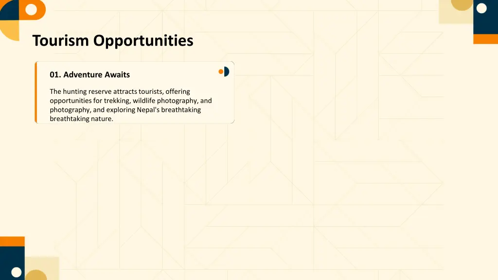 tourism opportunities