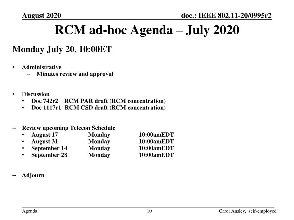 august 2020 9