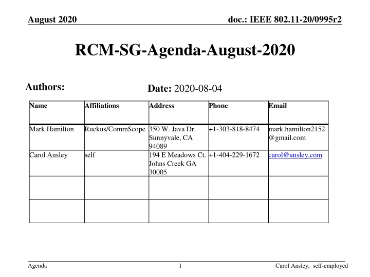 august 2020