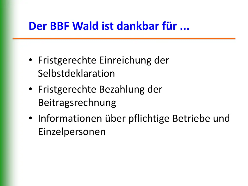 der bbf wald ist dankbar f r