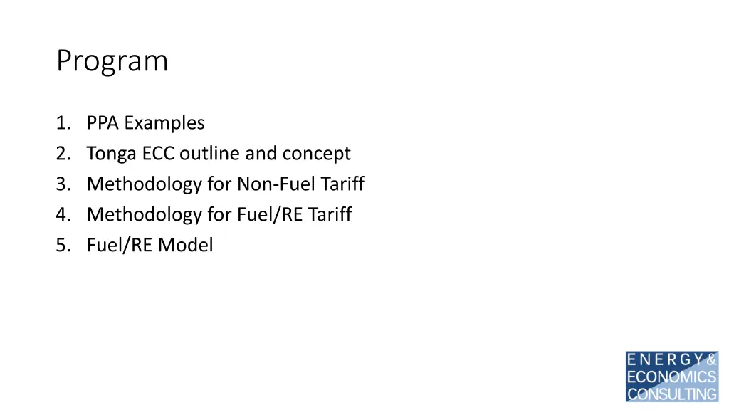 program