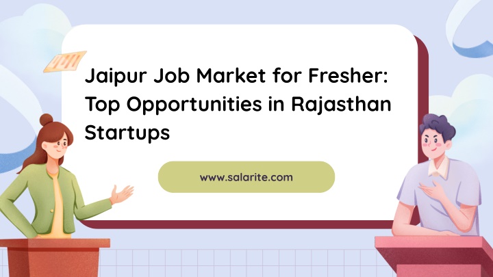 jaipur job market for fresher top opportunities