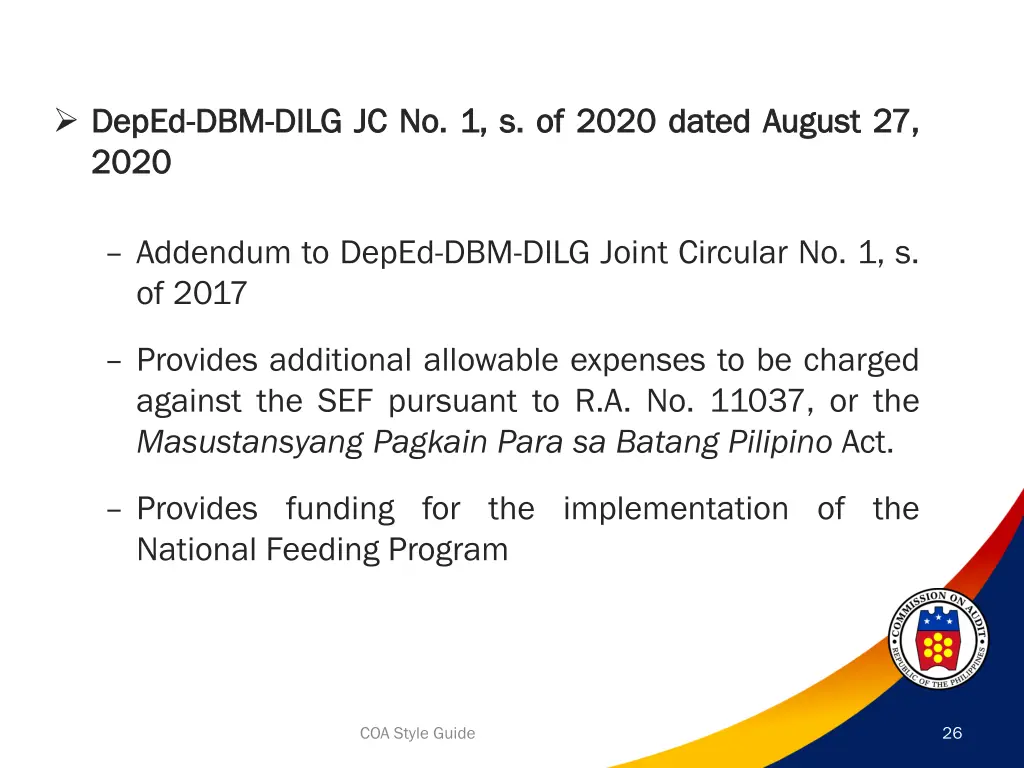 deped deped dbm 2020 2020