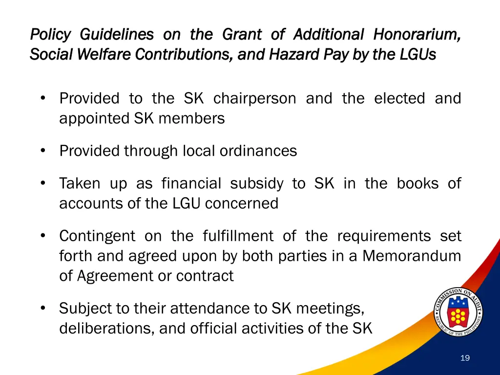 policy policy guidelines guidelines on social