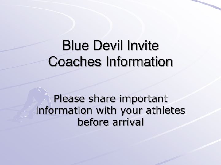 blue devil invite coaches information
