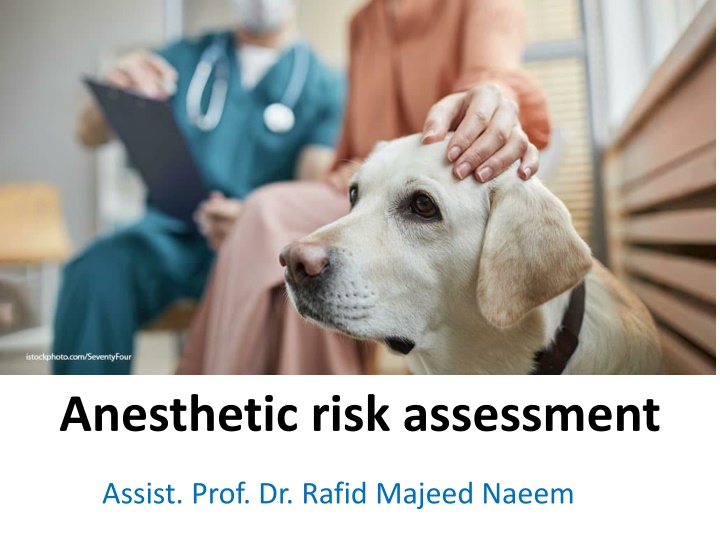 anesthetic risk assessment
