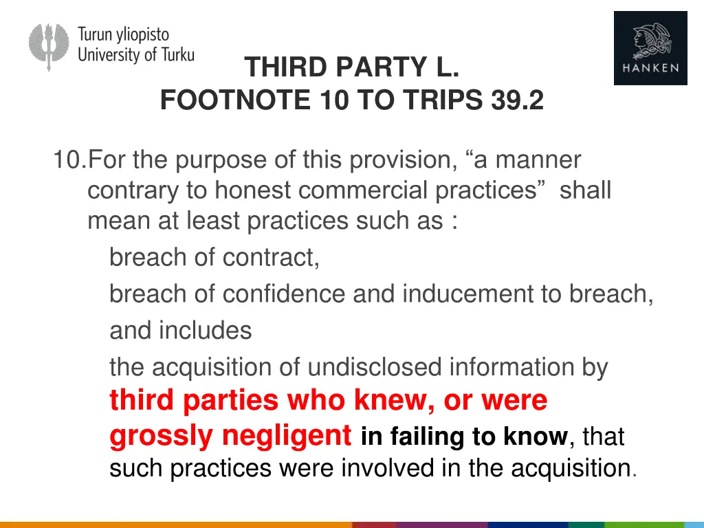 third party l footnote 10 to trips 39 2