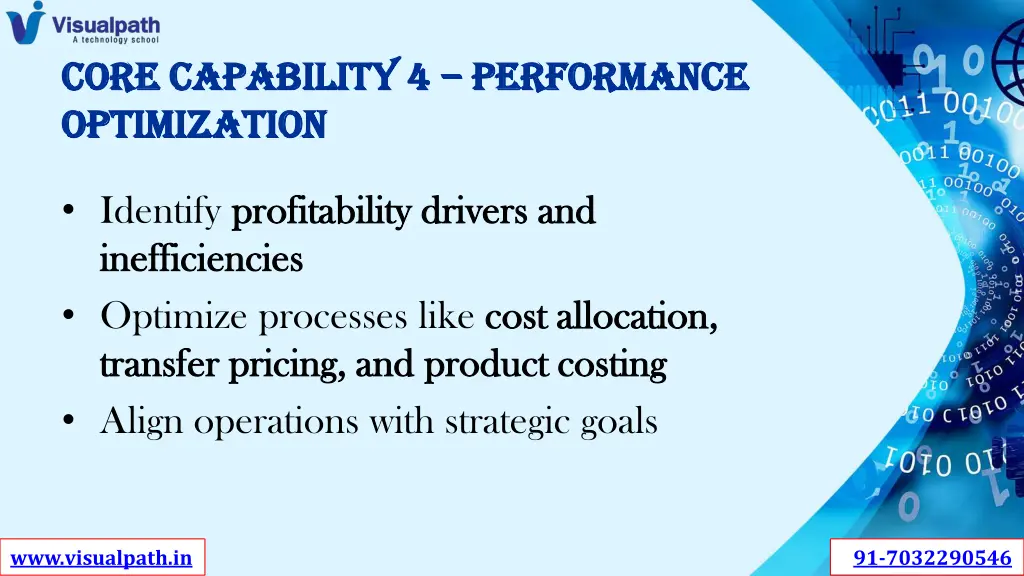 core capability 4 core capability 4 performance