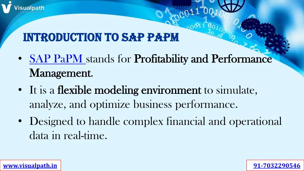introduction to sap papm introduction to sap papm