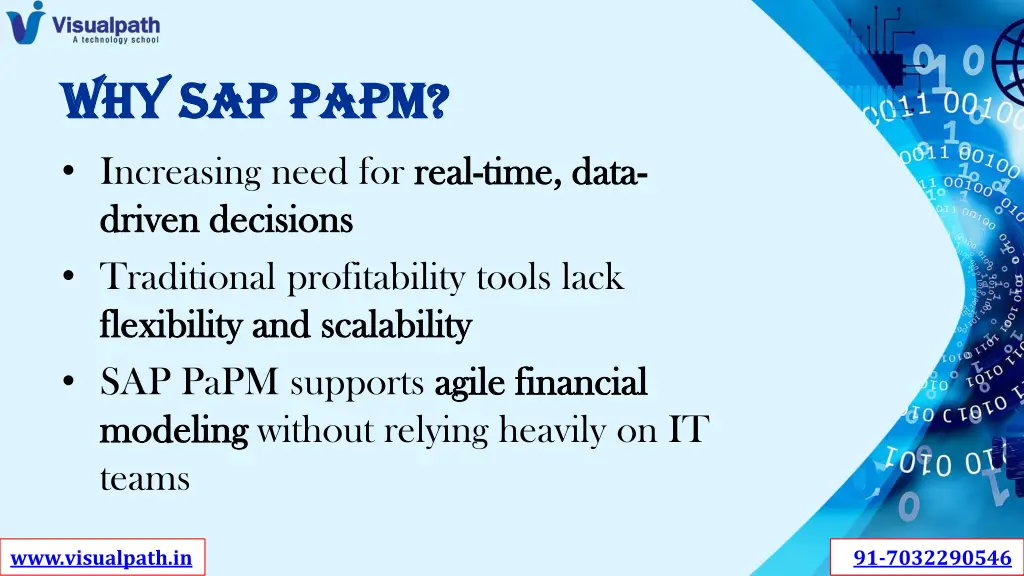 why sap papm why sap papm increasing need