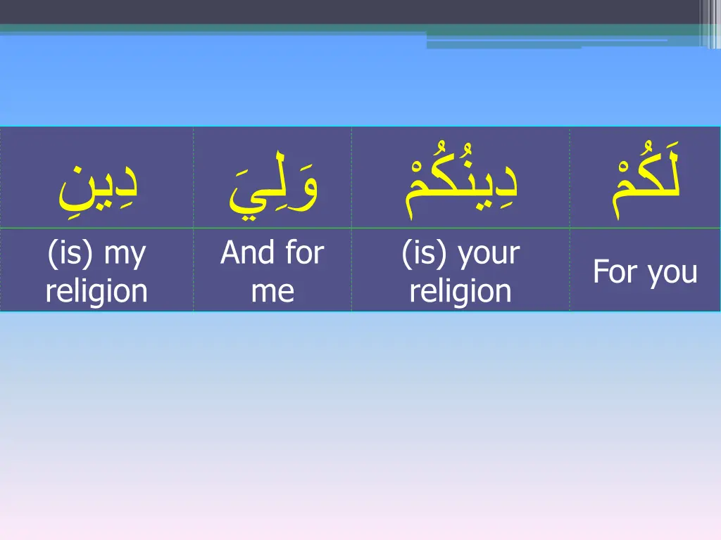 is my religion