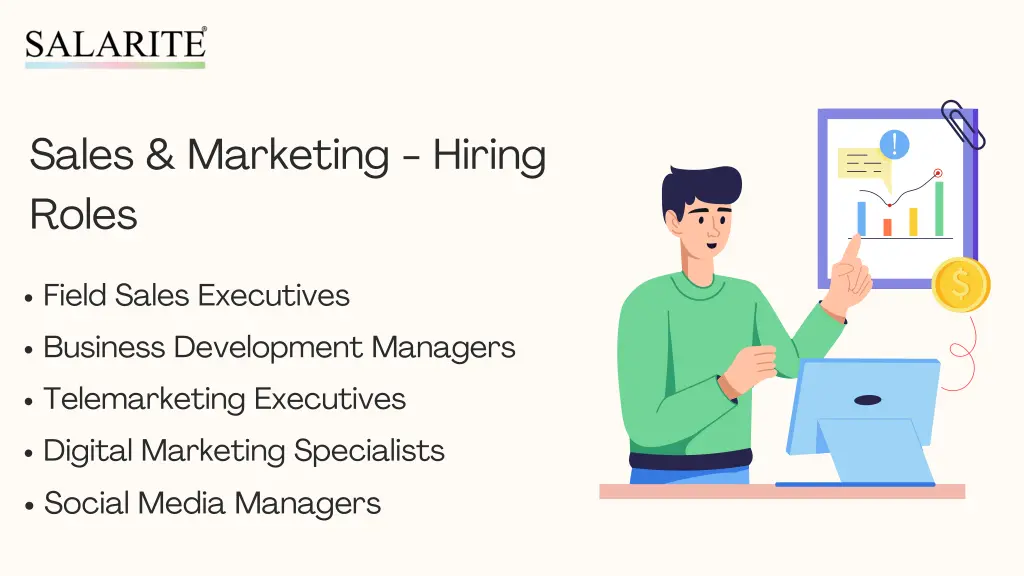 sales marketing hiring roles