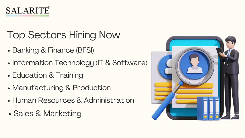 top sectors hiring now